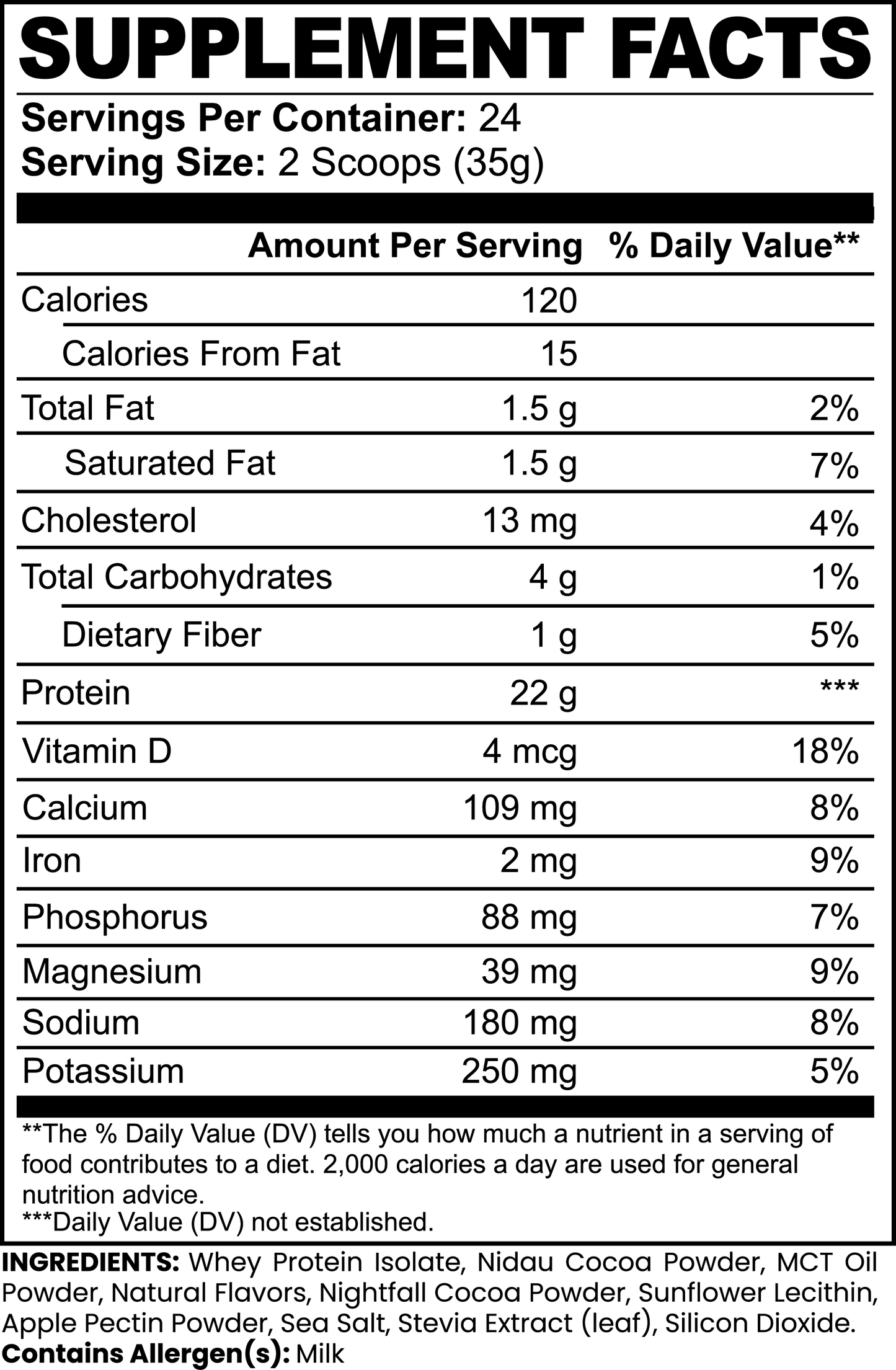 Chocolate Protein